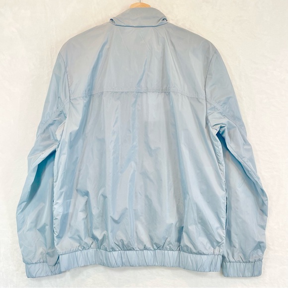 Rains Track Jacket Windbreaker Unisex Sky Blue Size Small Womens Mens NWOT - Picture 10 of 16
